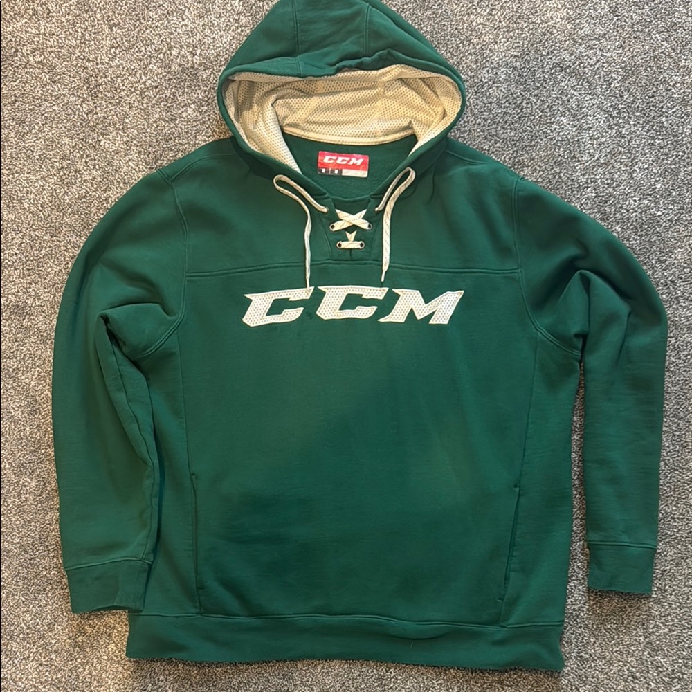 CCM Green Men's Hoodie